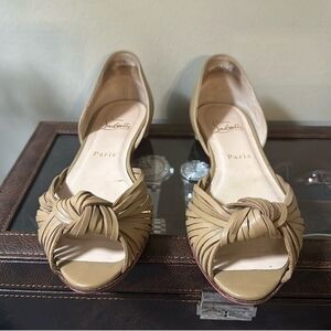 Christian Louboutin Knotted Flats